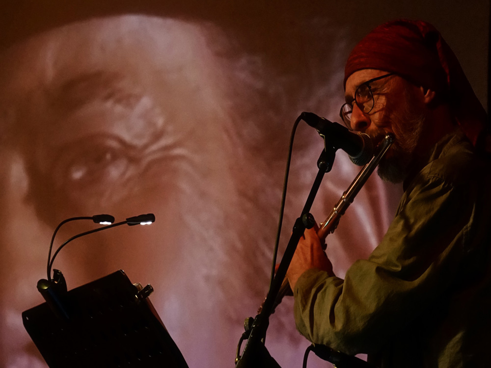 Luc Joly à la flute